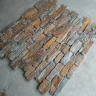 Natural cultural stone exterior wall design