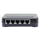 Port Switch OEM/ODM 5 Port 10/100/1000Mbps Plastic Housing Desktop Gigabit Ethernet Network Switch