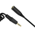 Stereo L-CUBIC Jack 3.5 Mm Male To Female Stereo Aux Cable Extension Cable 1m For Headphone/PC/DVD/TV/Car Audio Cable
