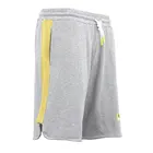 Wholesale Gray French Terry Yarn Dye Rugby Shorts Men's Shorts With Custom Print Logo