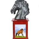 Animal Ashes Funeral Pet Horse Urns Boxes With Decoration
