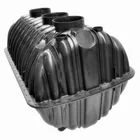 Small Size HDPE 0.6 m3 to 2.5m3 House hold Free Maintenance Underground Septic Tank For Toilet Water Treating System