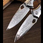 Knife Keensun D0307 Imported Forged Damascus VG10 Folding Pocket Handmade Knife