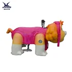 Simulated kiddie ride dinosaur scooter for sale theme park