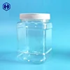 Bpa free Designer Wide mouth Wholesale Packaging Screw lid plastic Storage Canning Food Cookie Candy jars