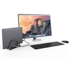Ethernet Hub Pulwtop Ethernet Usb Hub Type-c Hub Black Multifunctional Usb Type C Hub