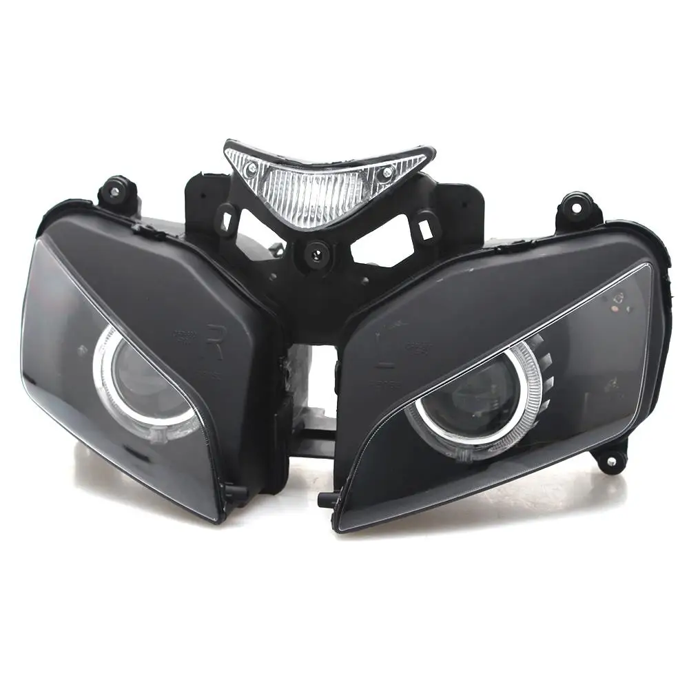 Assembly HID Projector Yellow Angel Blue Devil Eye Headlight Fit For Honda CBR1000RR Front Headlamp