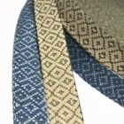 No MOQ 25mm Cotton Jacquard Webbing Cotton Tape Belt