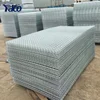 pvc fence garden 3D bend wire mesh fence,triangle femce with peach square round post factory