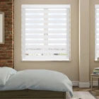 White Color Zebra Blinds Custom Made Zebra Shades