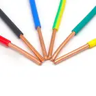 Hot 1.5mm 2.5mm 4mm 6mm 10mm single core copper pvc house wiring electrical cable and wire price building wire