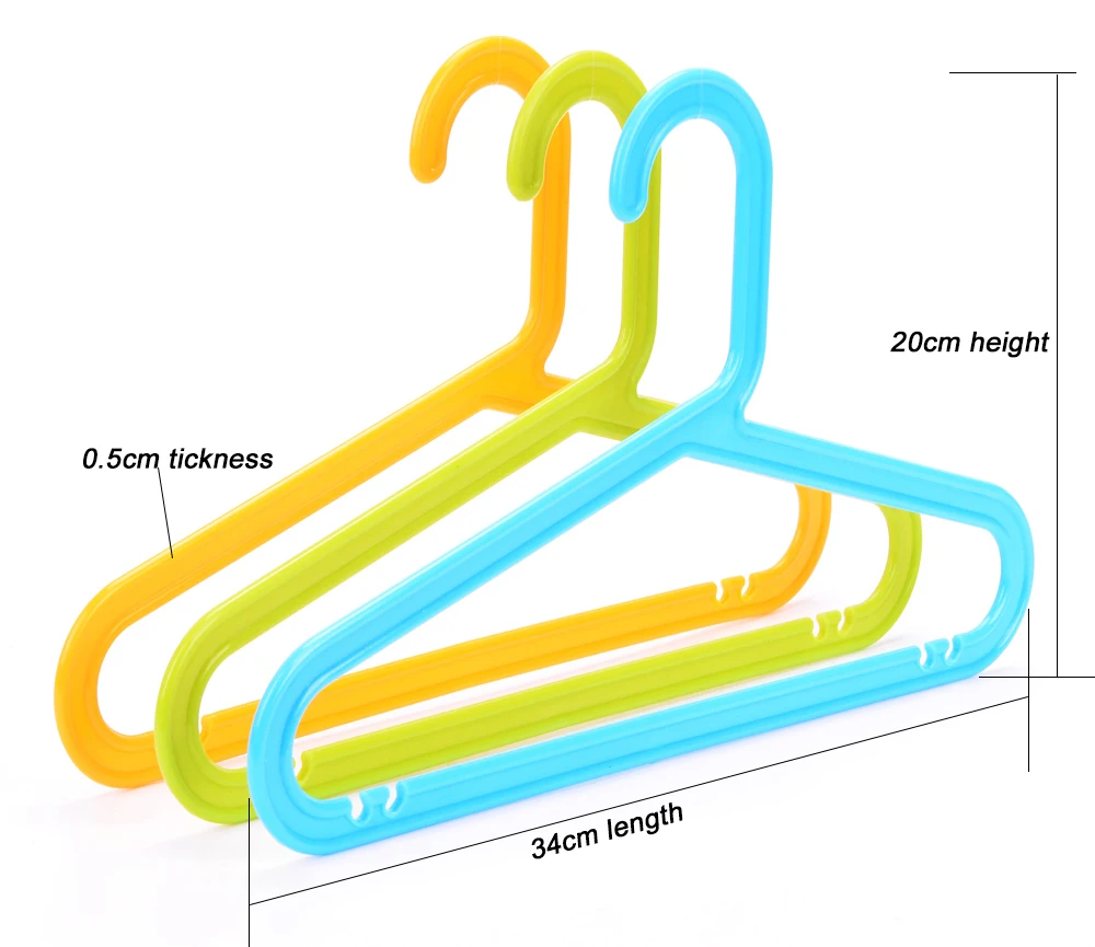 Strong And Durable Cheap thin Baby Plastic Hanger with competitive price