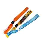2019 Trending Products Custom Cloth Fabric Wristbands