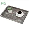 Wholesale Wood Square Ottoman Luxury Wooden Serving Tray