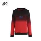 Support customization gradient jumper men's gradient hoodie