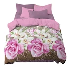design 3D polyester printing bedding set/comforter set/bedsheet/bed linen