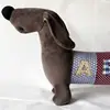 Newest Original Kids Plush Animal Toy Doxie Sausage Dog Wiener Dog