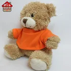 Customized Branded Plush Toy Teddy Bear Soft Toy With T-shirt Classic Stuffed Animal Teddy Bear Plush Toy
