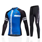 Pro Winter Thermal Fleece Long Sleeve Cycling Jersey Sport Wear Ropa Ciclismo Invierno Hombre Cycling Bike Clothing Set