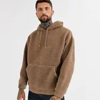 Hoodies Pocket Hot Selling Men's Hoodies Long Sleeve Solid Color Hooded Pleated Pocket Muscle Slim Sweater
