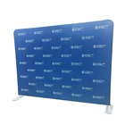 Hot sale exhibition aluminum tension fabric display folding pop up lighting trade show booth
