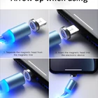 Usb ケーブル高速速度 Iphone アンドロイド Iso データケーブルラウンド Led ナイロン新しい携帯電話ケーブルタイプ C