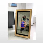 Touch screen event magic mirror photo booth selfie mirror booth