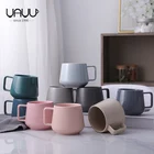 High quality promotion stylish matte glossy multi-colored custom coffee ceramic mug for gift