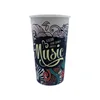 Mugbaby stickers for plastic cup champagne hard wine cup made in China