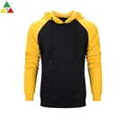 Raglan Hoodie Textile Hoodie Men Personal Fashion Textile Raglan Cotton Poly Spandex Hoodie