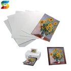 Custom A4 Inkjet Polyester Canvas Paper Sheet For Printing