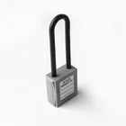 high quality 76mm insulation plastic Shackle Material Square Circle safety Padlocks