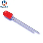 504 angle 5mm red oval led high brightness led through hole packing