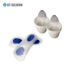 RTV 2 Silicone Rubber 1:1 Transparent/Translucent FDA Silicone Rubber for Shoe Insoles
