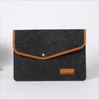customize logo high quality laptop envelope bag felt document bag