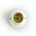 Lamp Base E27 Flat Lamp Base Plastic Lamp Base Plastic E27 Lamp Holders Flat Lamp Base