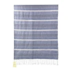 One-Stop Service Jacquard Scarf Bohemian Jacquard Striped Scarf Autumn Polyester Woven Shawl Women Scarf with Tassel