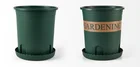 Black Flower Pot Hot Sale Factory Direct Thick Not Easy To Deform Black Plastic Flower Pot