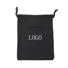 Promotion Fashion Custom Printed Cotton Canvas Drawstring Bag Dust Bag