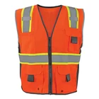 Reflective Vest Strip Running Yellow Mesh Fabric For Safety Vest Reflective Jacket