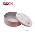 Tin Can Tin Metal Tin Can Circular Round Cookies Tin Box Metal Can Packing For Candy