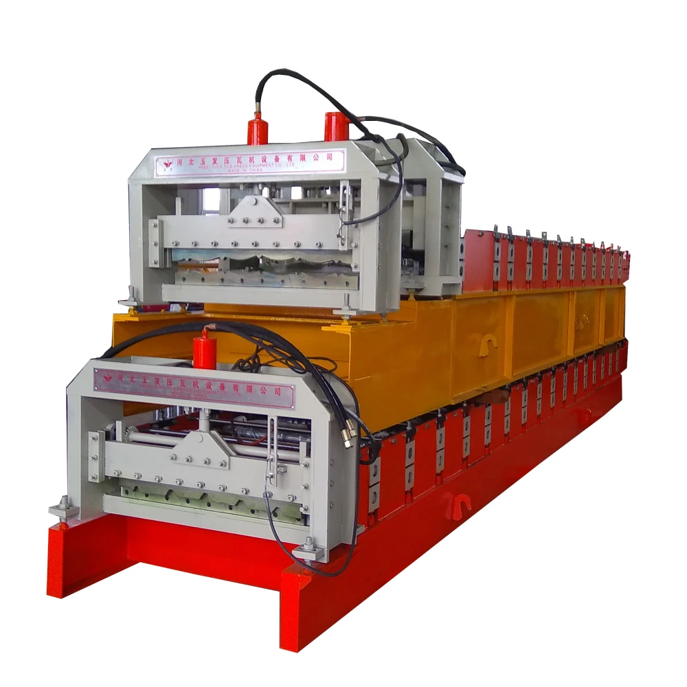 High standard and fast speed Indonesia metal roof tile machine