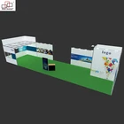 Show Booth Exhibition Customized Big Sports Equipment Display Stand Trade Show Exhibition Booth