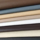 Leather Furniture Wholesale Different Color Lychee Pu Synthetic Leather Materials For Sofa And Furniture Fabric