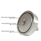 200KG Neodymium Recovery Magnet Metal Detector Treasure Hunting Fishing Ring Kit