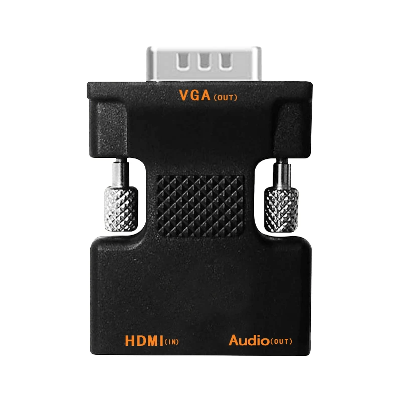 High performance hd-a female to vga male 3.5audio adapter converter - ANKUX.COM