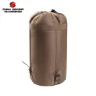 Polyester hollow fiber filling sleeping bag for camping sleeping bag mummy 3 season army sleeping bags