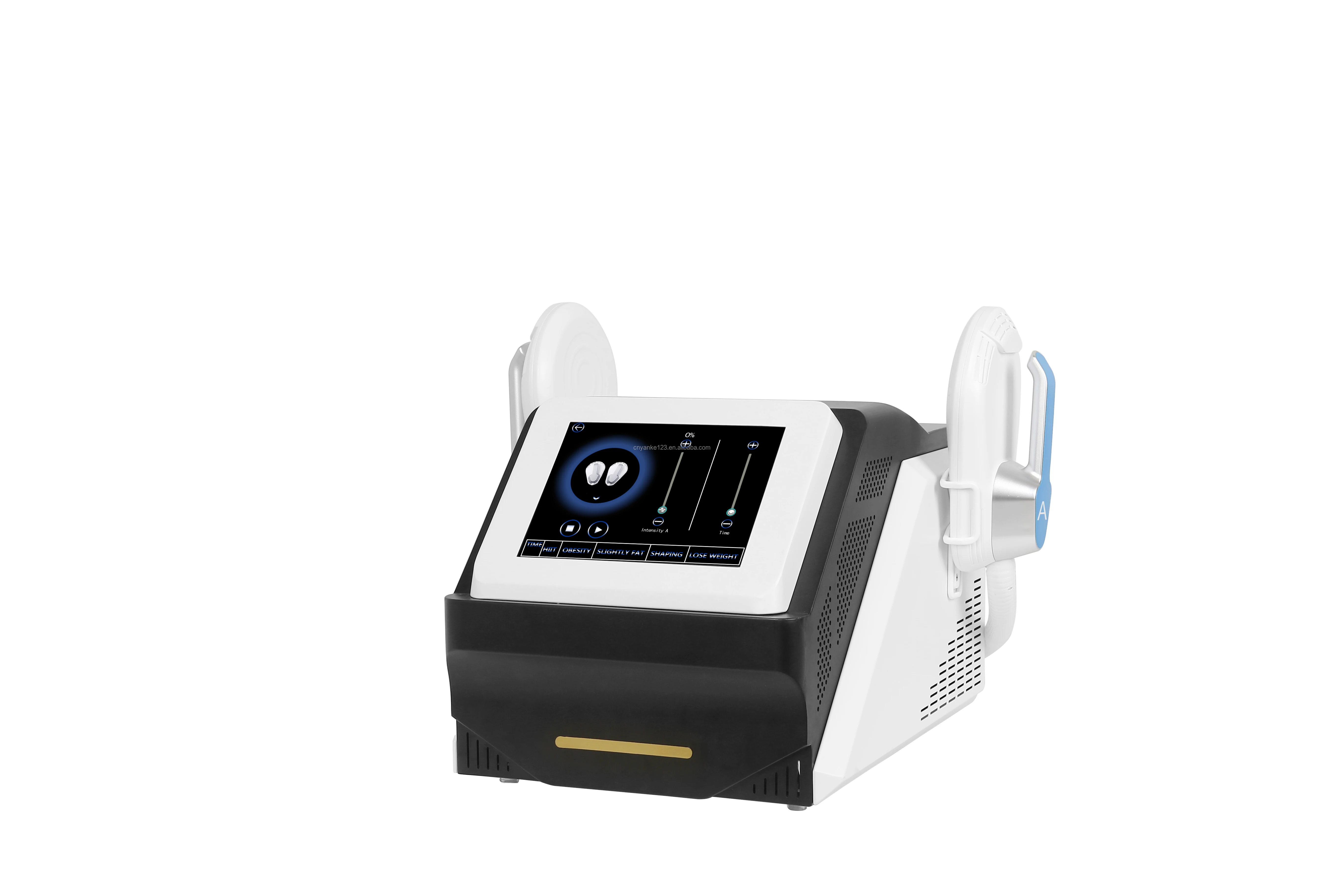 Portable EMS Muscle Building Cavitation Slimming Beauty Equipment Electromagnetic fat reduce Therapy Slimming Machine