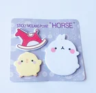 Creative Memo Pads Kawaii Stickers Paper Korean Stationery Office Cute Sticky Notes