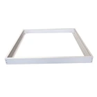 600x600 led panel light suspending surface mounted ceiling aluminum frame
